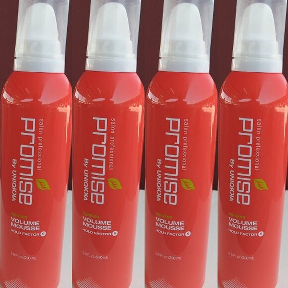 Awaken Volume Mousse Salon Professional By Uniqkka Hair Styling Mousse 9.8oz 4PK - Picture 1 of 1